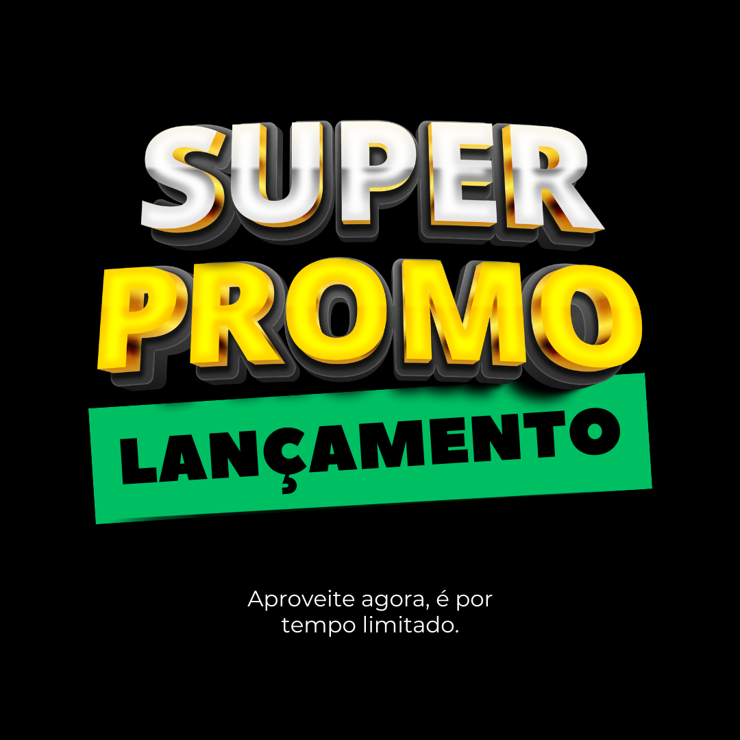 promo de lançamento